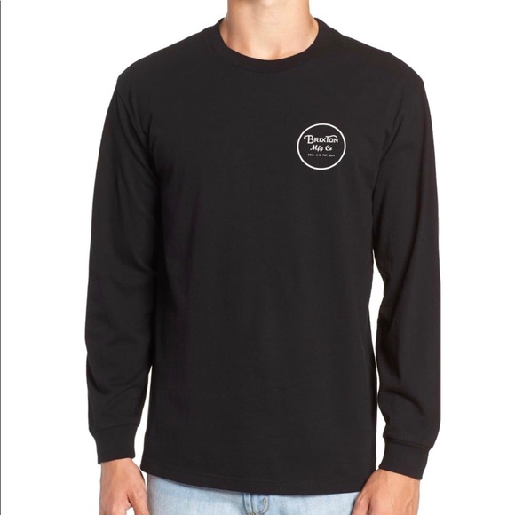 Brixton Long Sleeved Tee Shirt - Picture 2 of 8